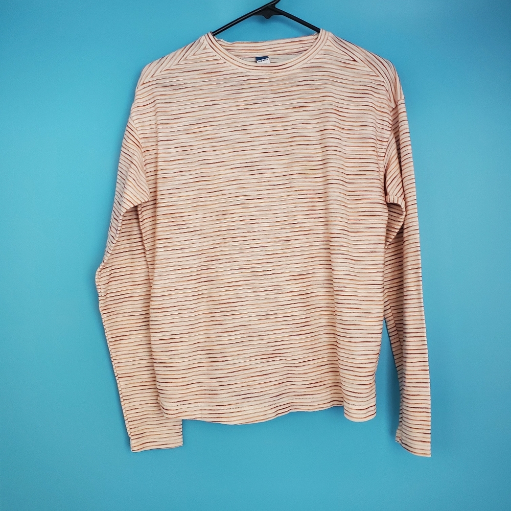 Old Navy Top Size XS TALL Striped Long Sleeve